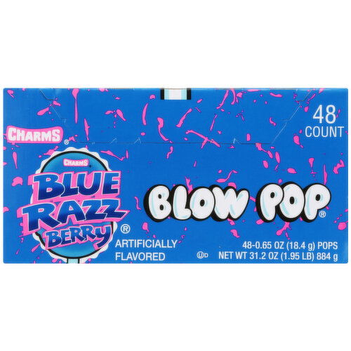 Blow Pops Blue Razz Berry